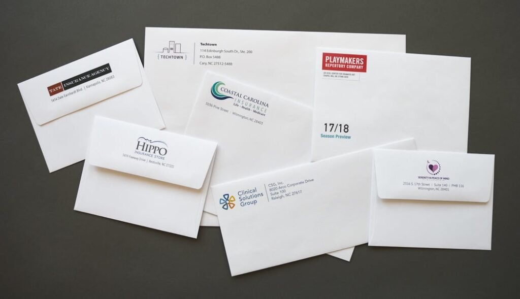 Envelope Printing Peterborough