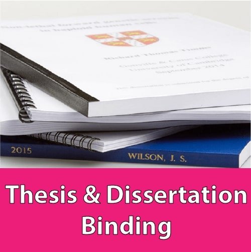 Dissertation Binding Peterborough